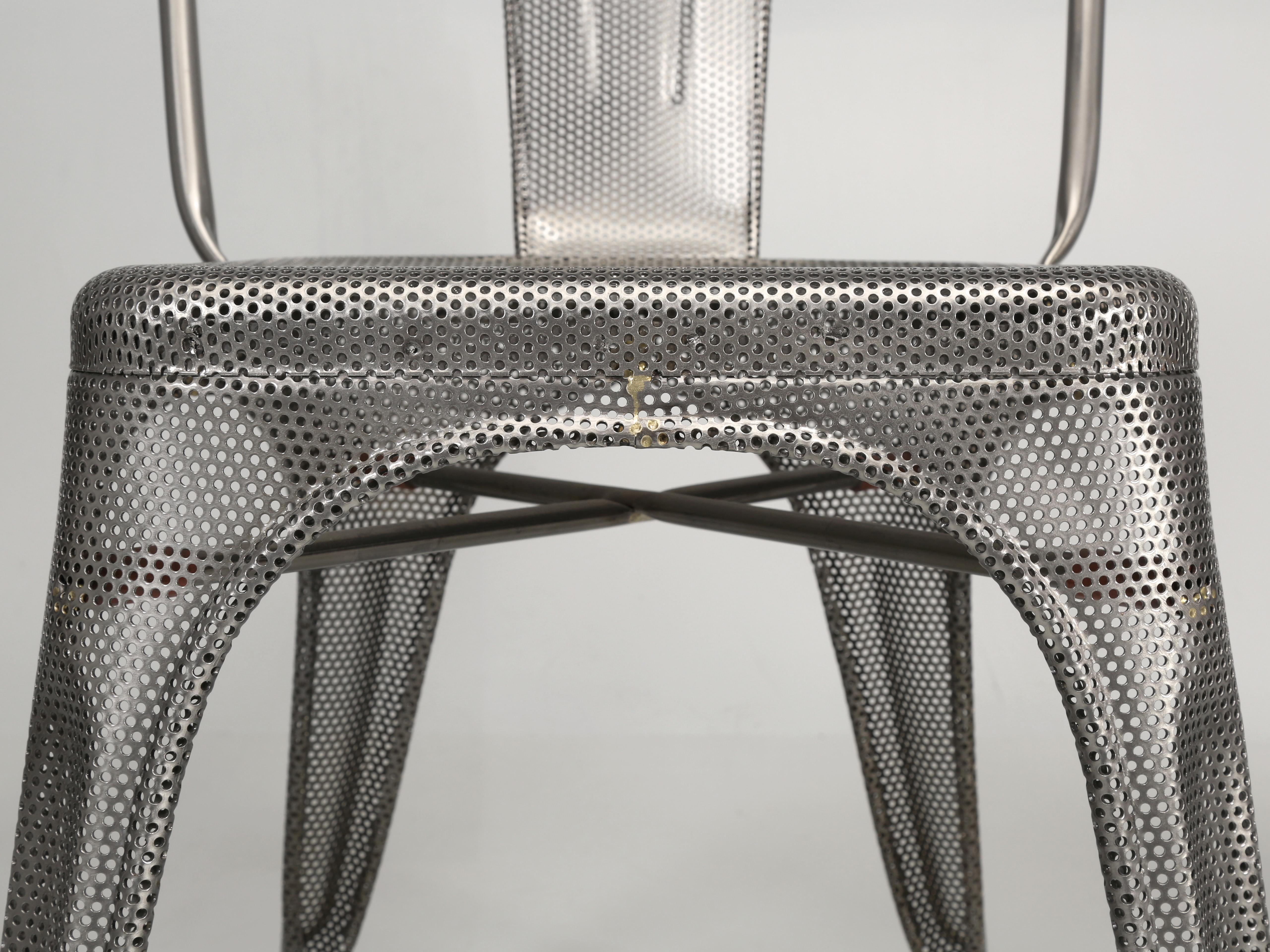 New Tolix Wire Mesh Chairs Set '4' Showroom Samples 1500 Tolix Pieces Available 3