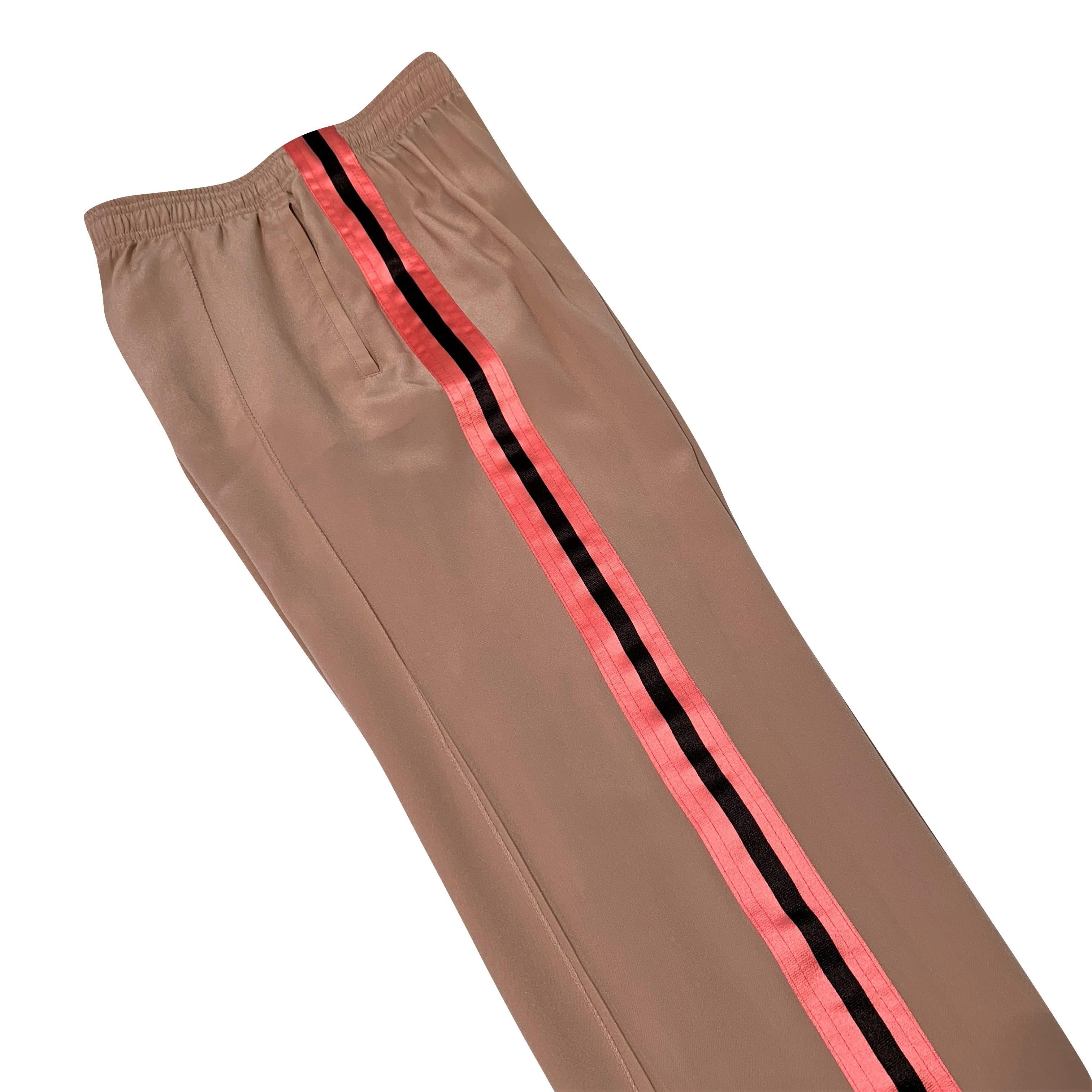 New Tom Ford For Gucci 2004 Final Collection Silk Runway Pants IT 38  (S) For Sale 11