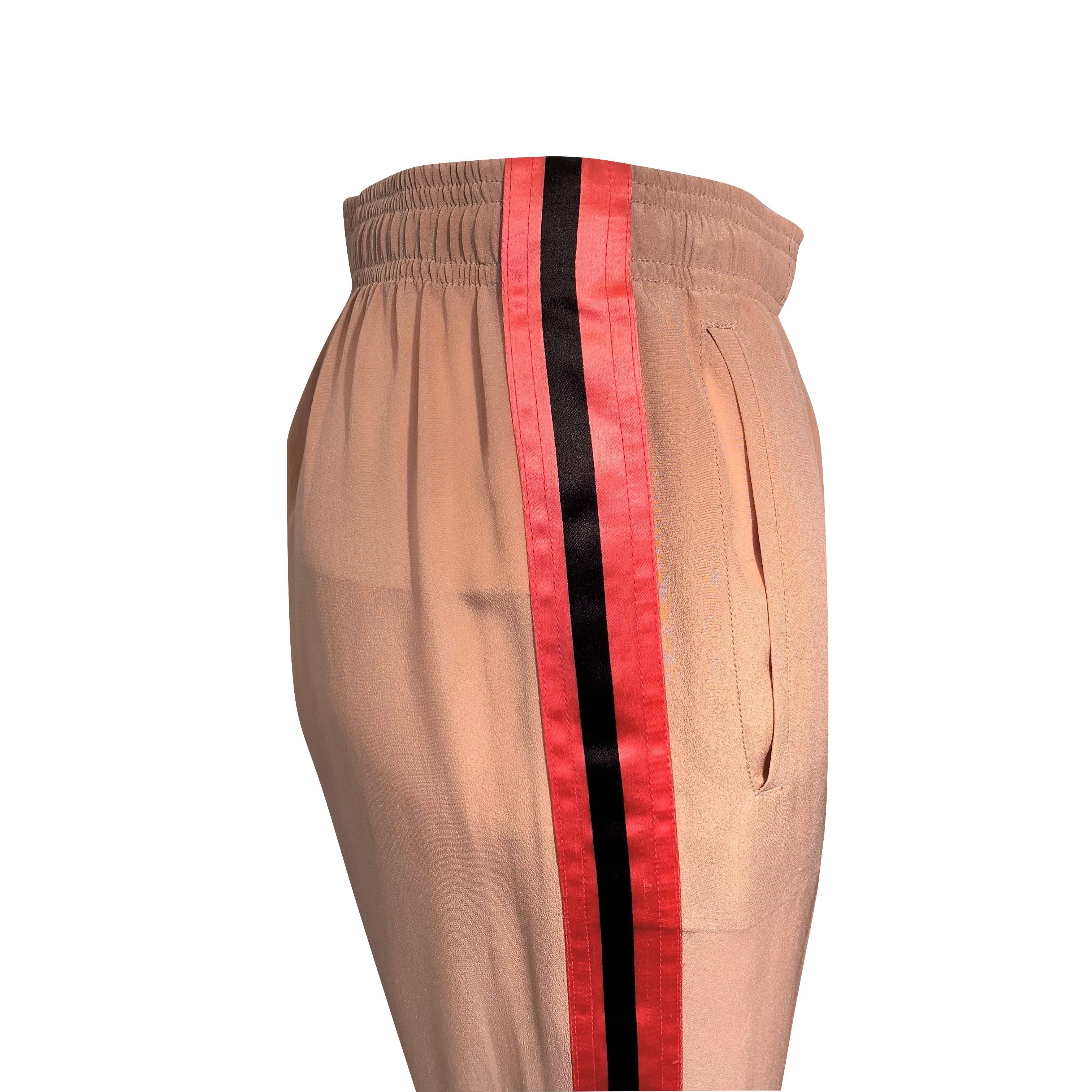 New Tom Ford For Gucci 2004 Final Collection Silk Runway Pants IT 38  (S) For Sale 15