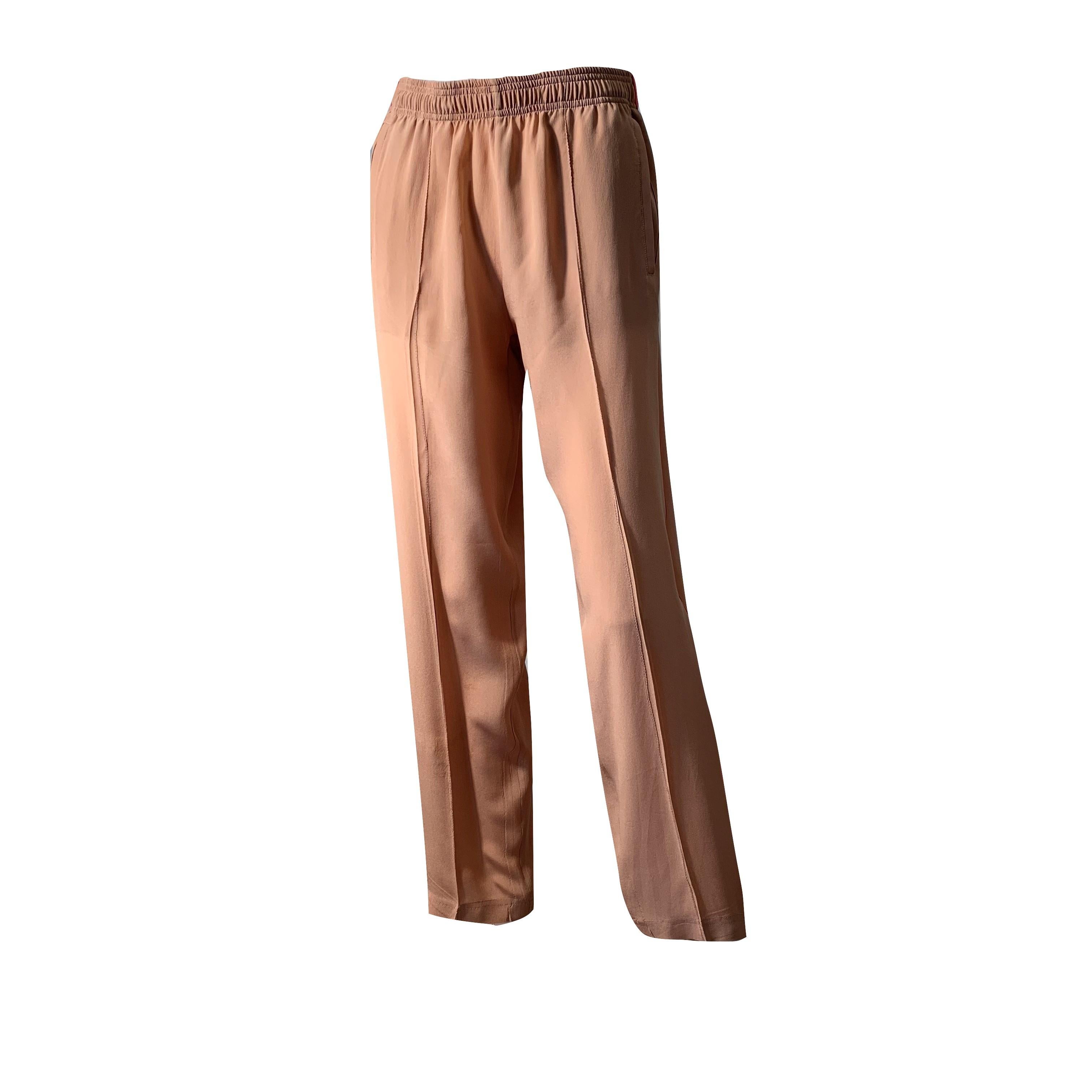 New Tom Ford For Gucci 2004 Final Collection Silk Runway Pants IT 40  (S) For Sale 4