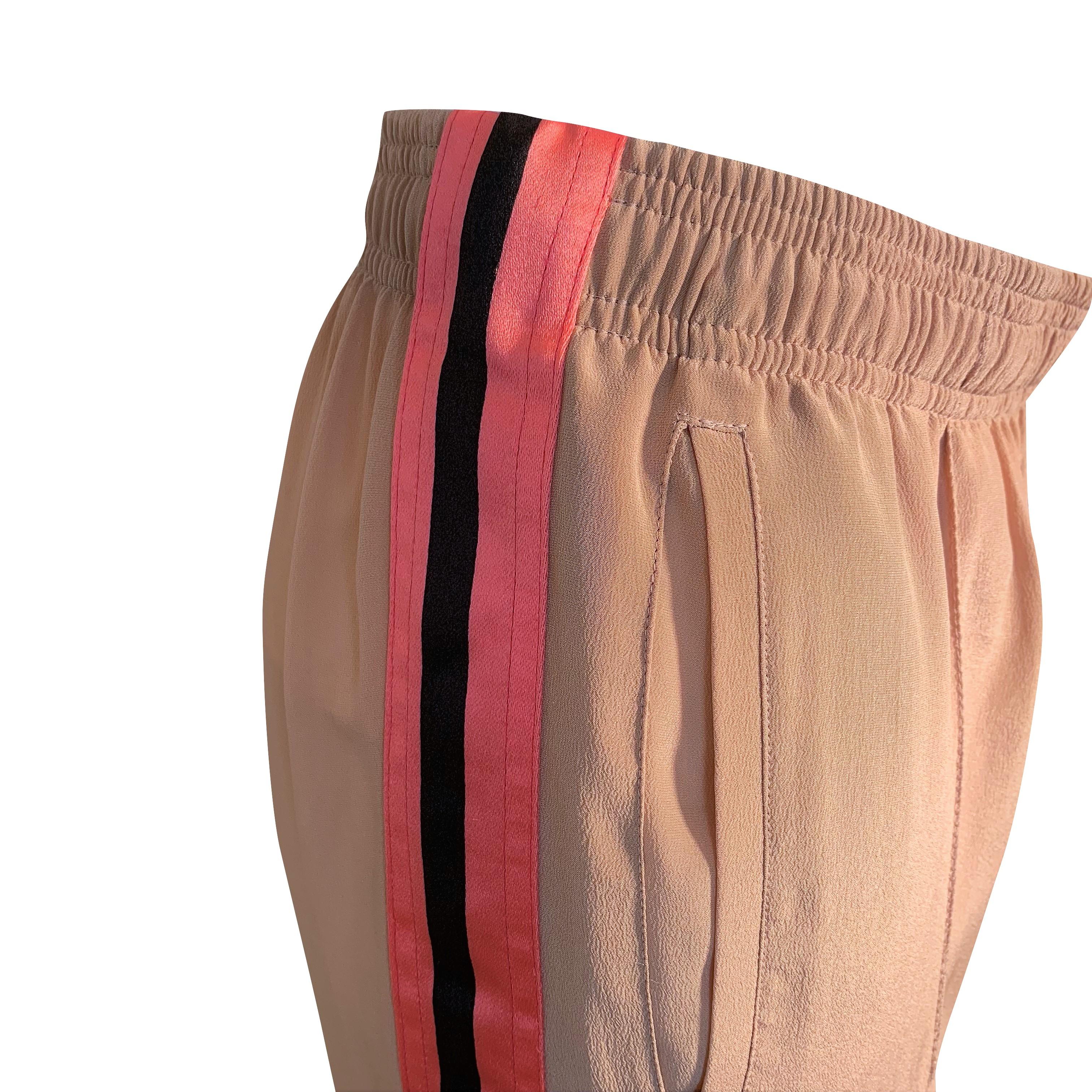 New Tom Ford For Gucci 2004 Final Collection Silk Runway Pants IT 40  (S) For Sale 6