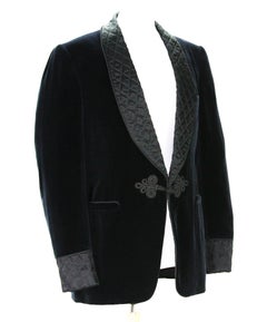 Neu Tom Ford für Gucci Black Velvet Smoking Dinner Jacket It. 56 R-US 46 R