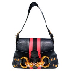 New Tom Ford for Gucci FW 2004 Leather Lizard Serpent Web Limited Edition Bag