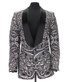 New Tom Ford for Gucci S/S 2004 Men's Silk Cocktail Blazer It 52 R - US 42 R