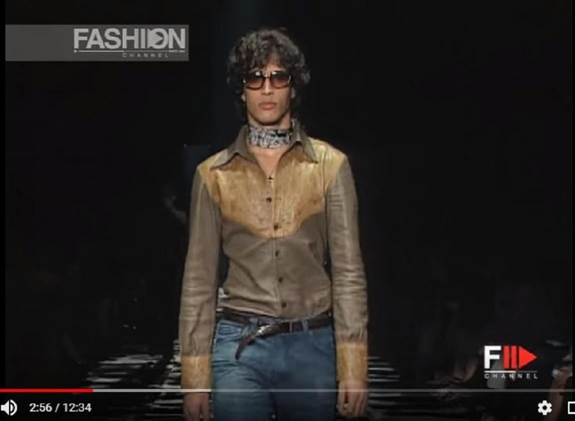 gucci western shirt