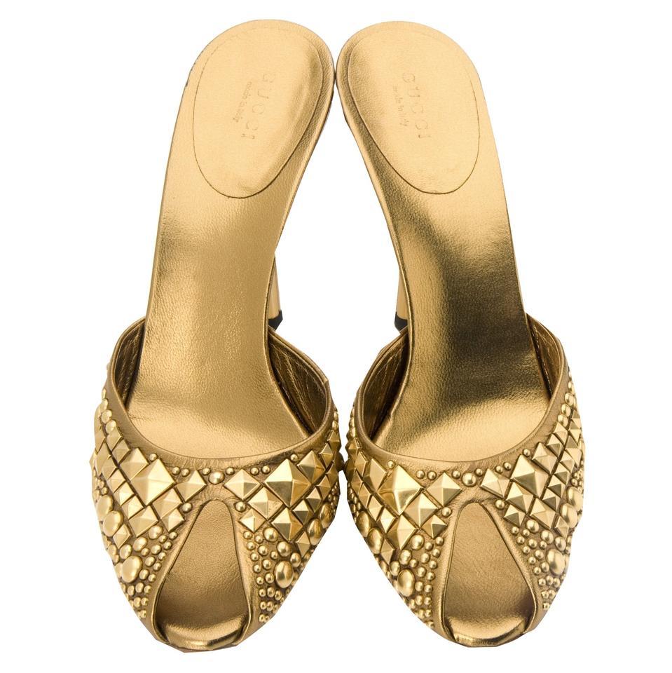 bronze gold heels