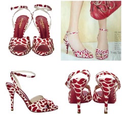 New Tom Ford for Yves Saint Laurent YSL Eva Lips Heels Pumps Sz 41