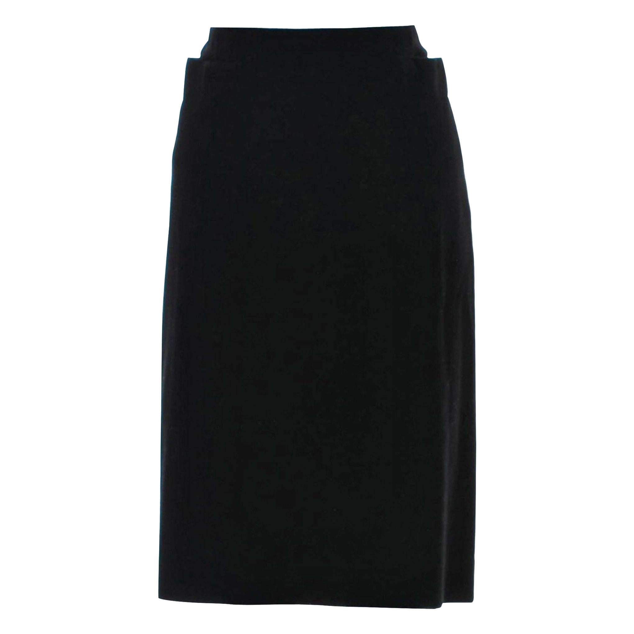 Tom Ford For Yves Saint Laurent
Taglia: M/L  US8/10, FR44

L'ambita gonna da passerella della collezione invernale 2001 di Tom Ford
Molte modelle hanno indossato questa gonna di velluto per la sfilata.
Impossibile da trovare nuovo!
Nuovo di zecca