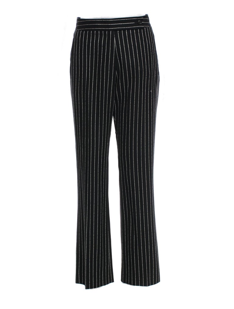 New Tom Ford For Yves Saint Laurent YSL Pinstripe Pantsuit Suit FR40 at ...