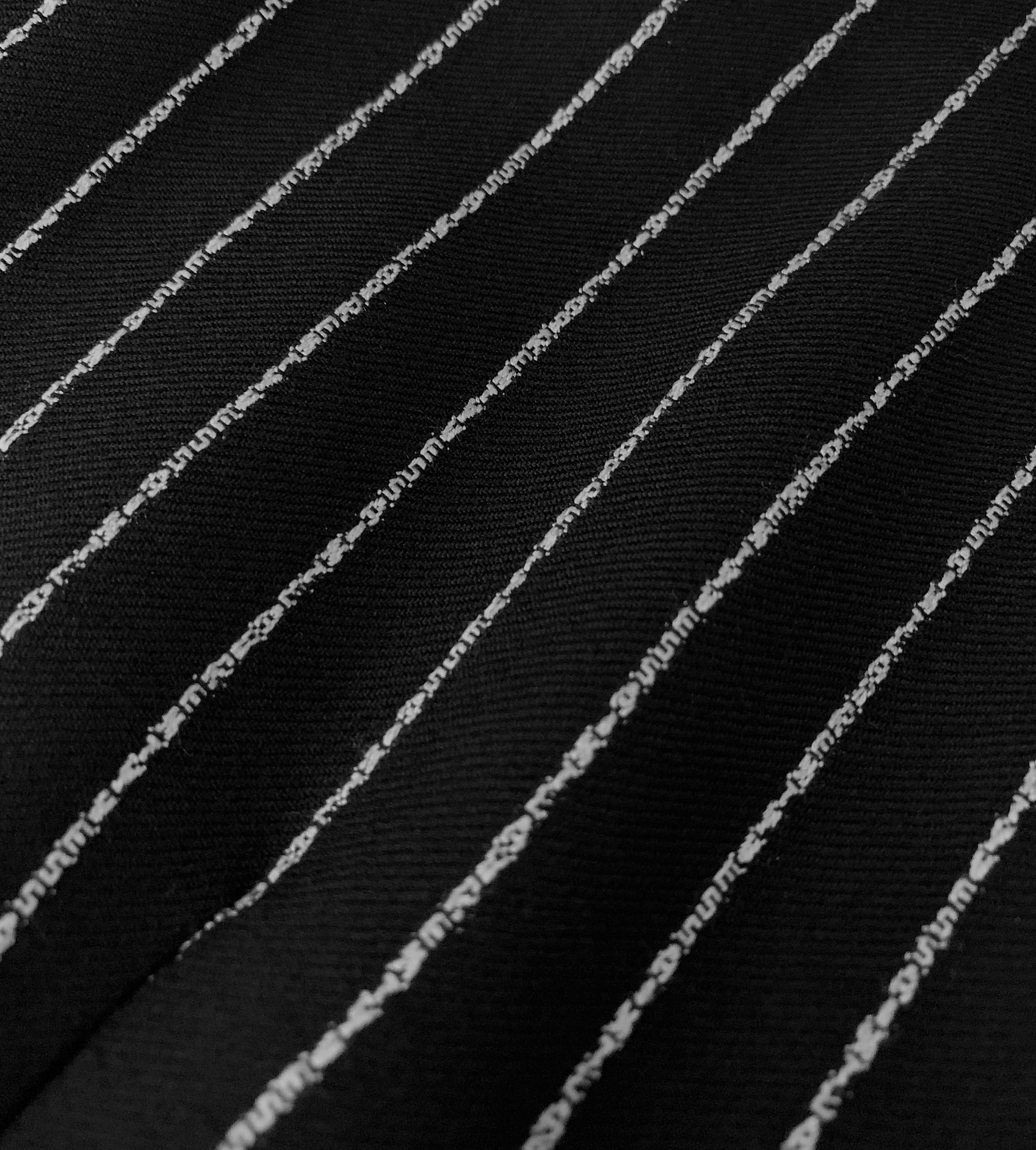 Noir Tom Ford pour Yves Saint Laurent YSL - Combinaison pantalon à rayures FR40, état neuf