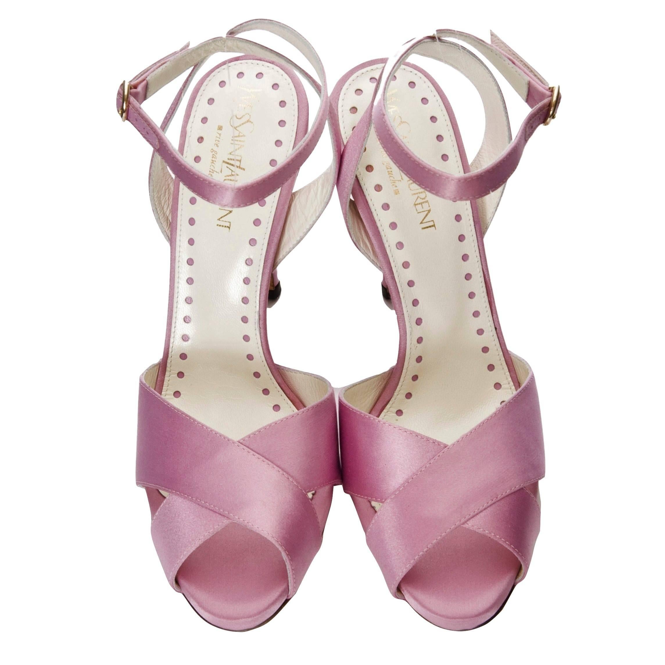 New Tom Ford's Final Collection for Yves Saint Laurent 2004 YSL Heels Sz 37 5