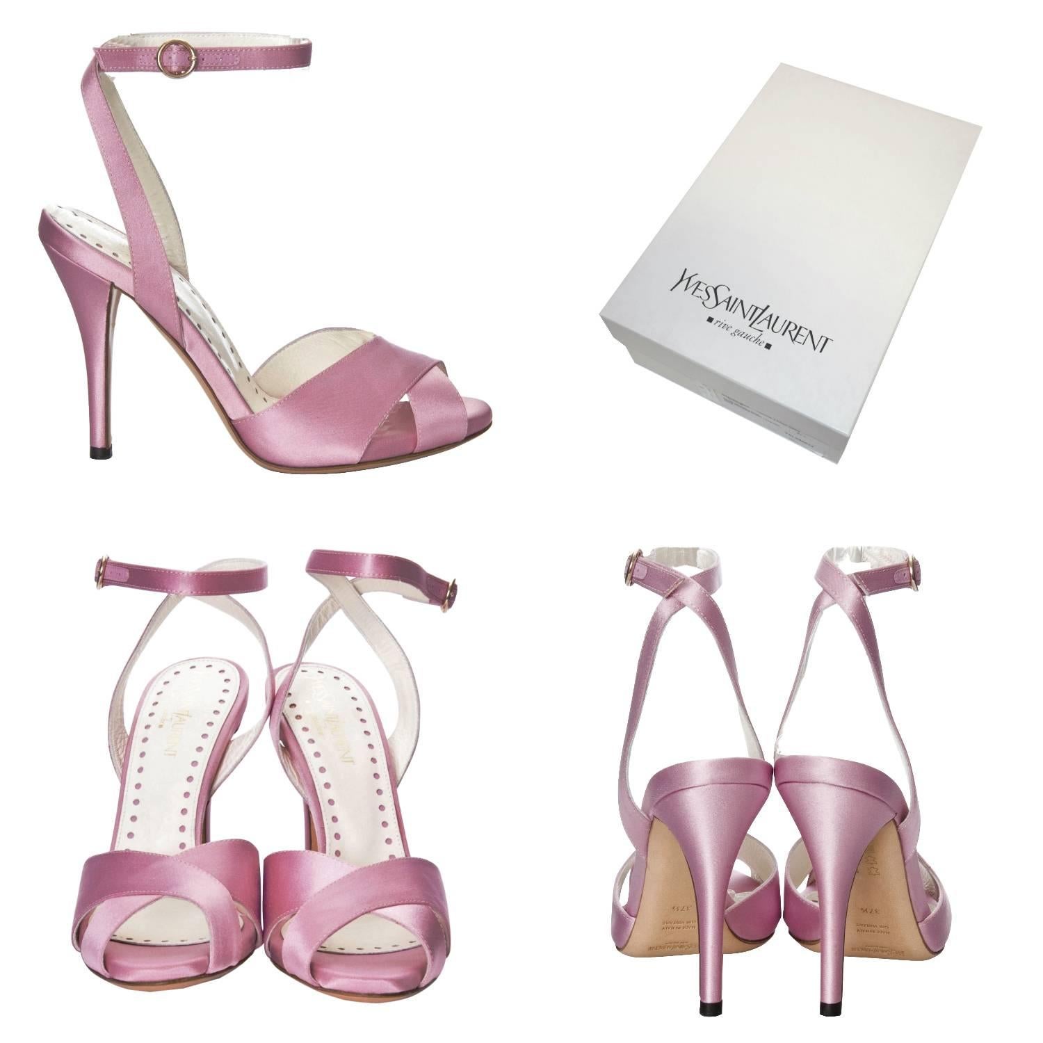 New Tom Ford's Final Collection for Yves Saint Laurent 2004 YSL Heels Sz 37 6