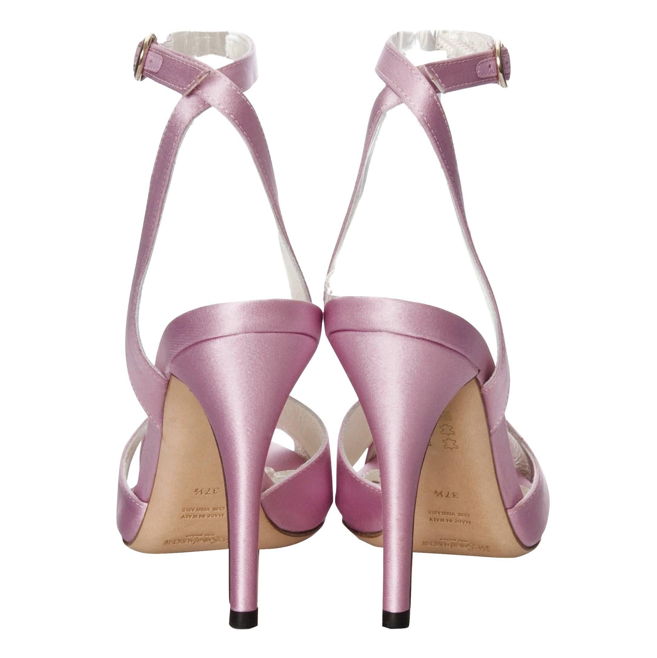 New Tom Ford's Final Collection for Yves Saint Laurent 2004 YSL Heels Sz 37 3