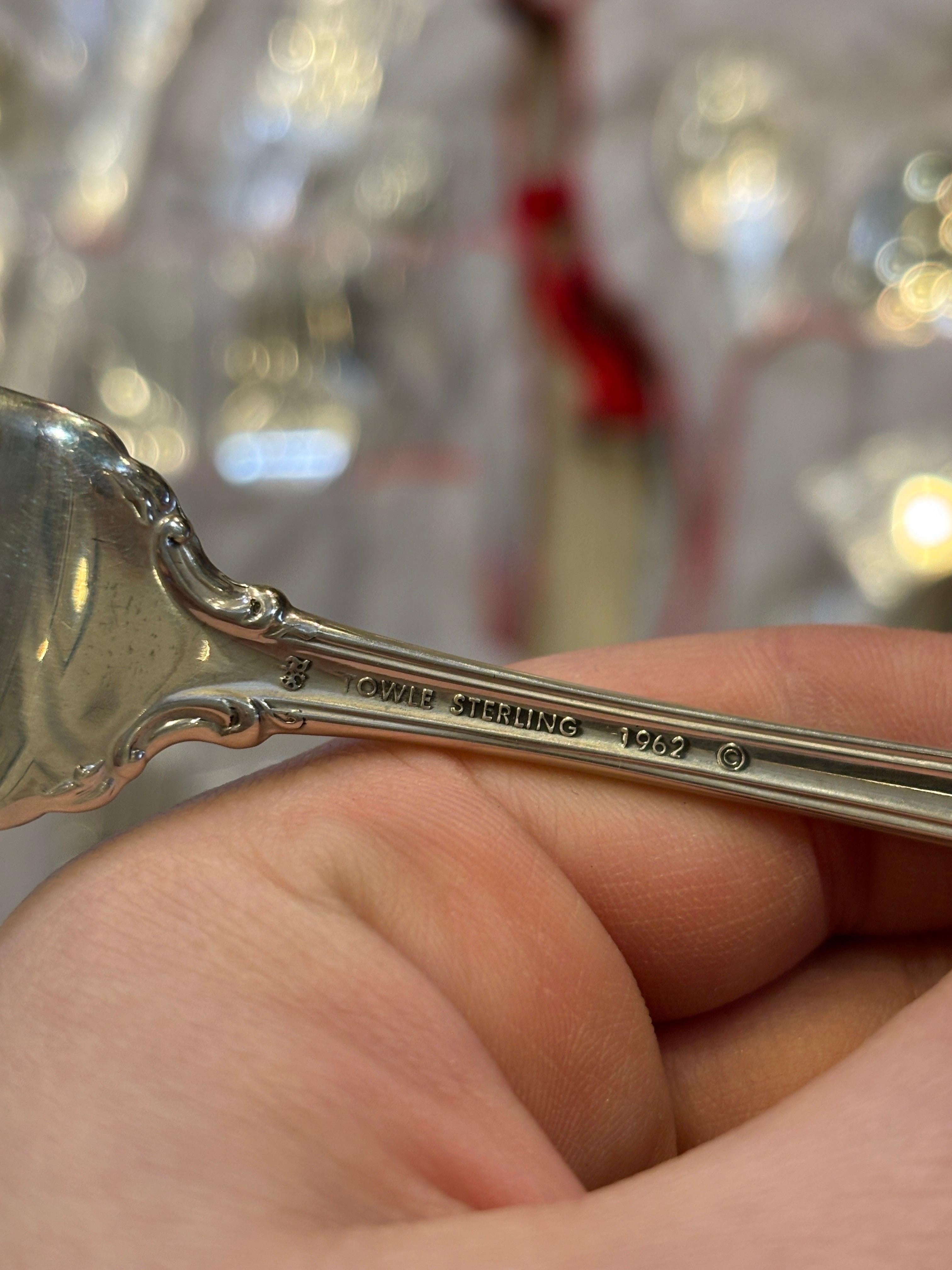 NEW Towle Sterling Set Pattern Legato/57 pezzi in vendita 10