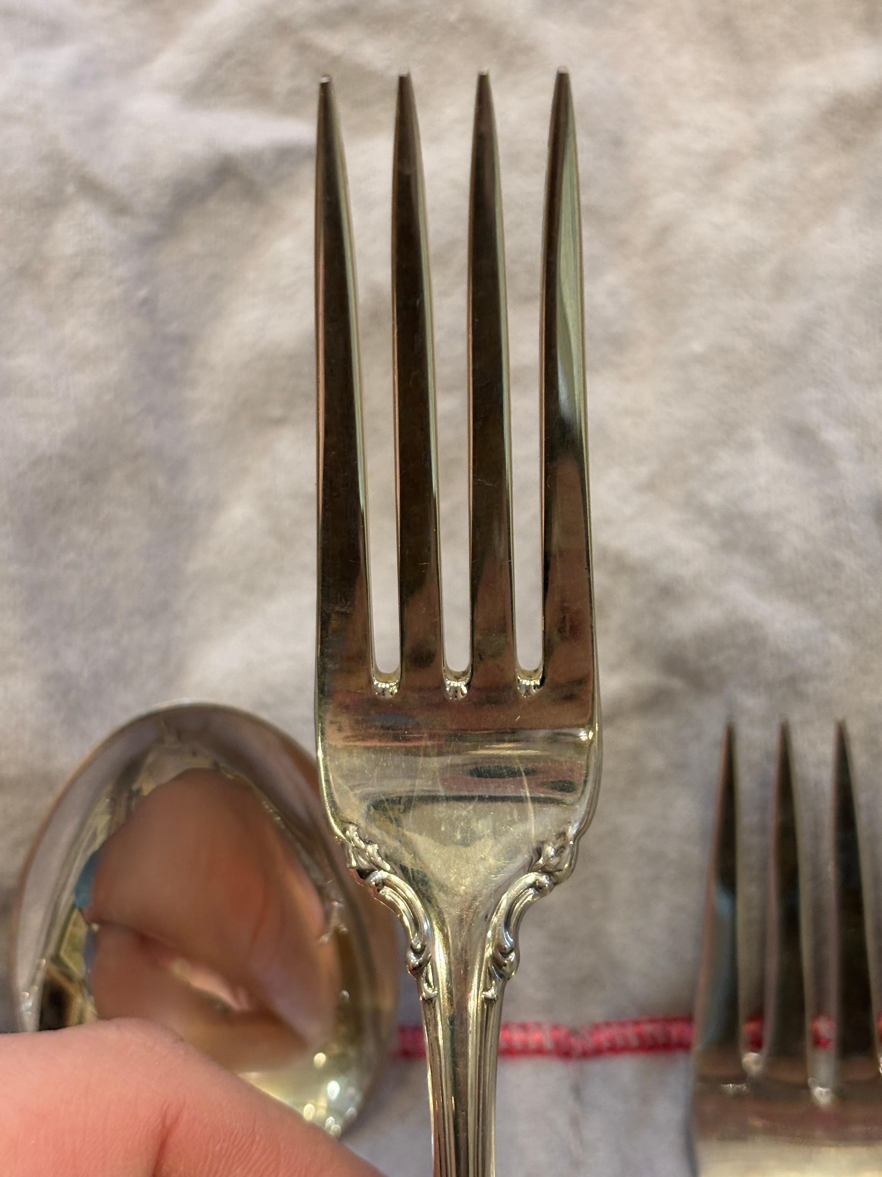 NEW Towle Sterling Set Pattern Legato/57 pezzi in vendita 11