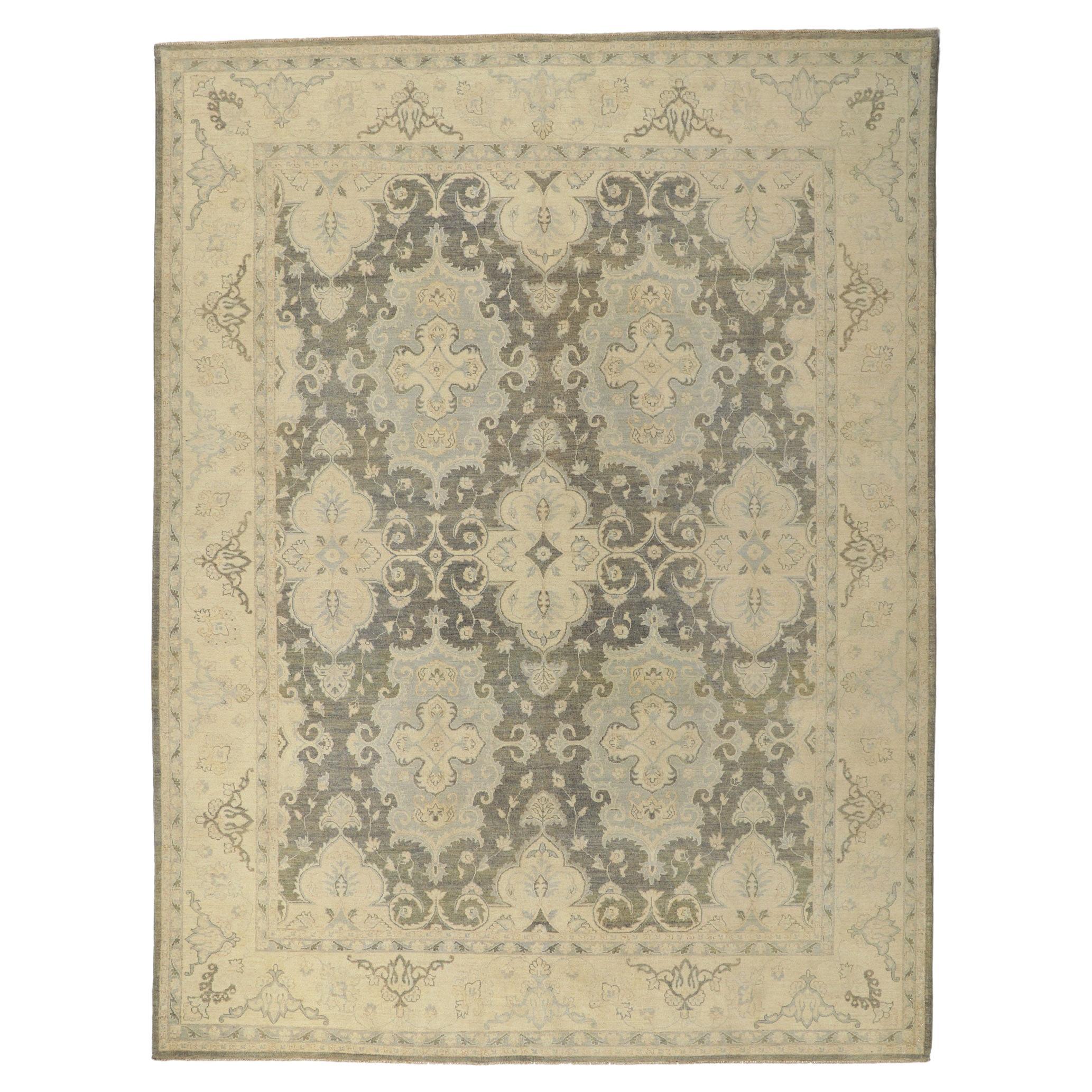 New Transitional Area Rug For Sale