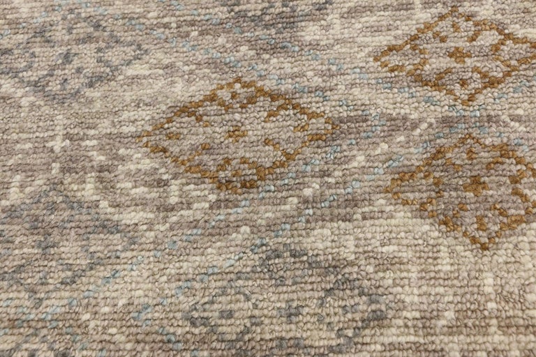 New Transitional Area Rug with Artisan Style and Geometric Pattern For ...
