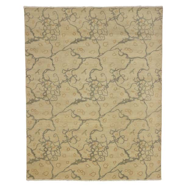 New Transitional Area Rug With Contemporary Abstract Style and ...