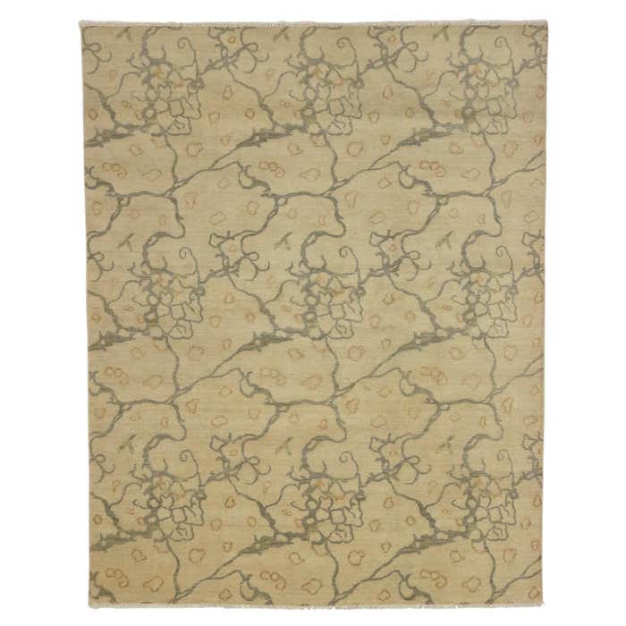 New Transitional Area Rug With Contemporary Abstract Style and ...