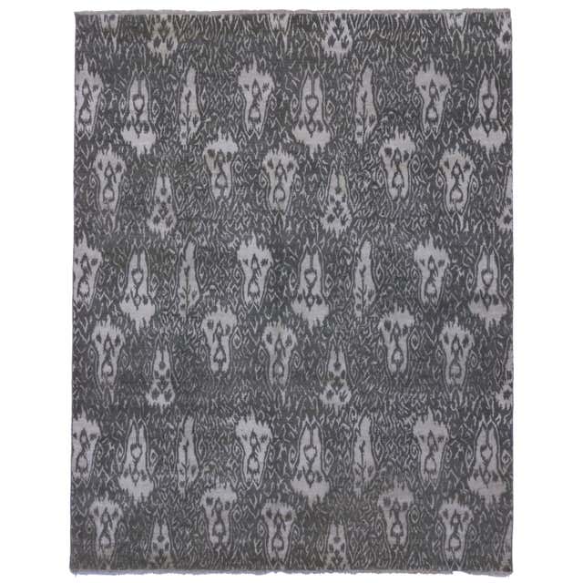 Contemporary Texture Area Rug with Transitional Style with Raised ...