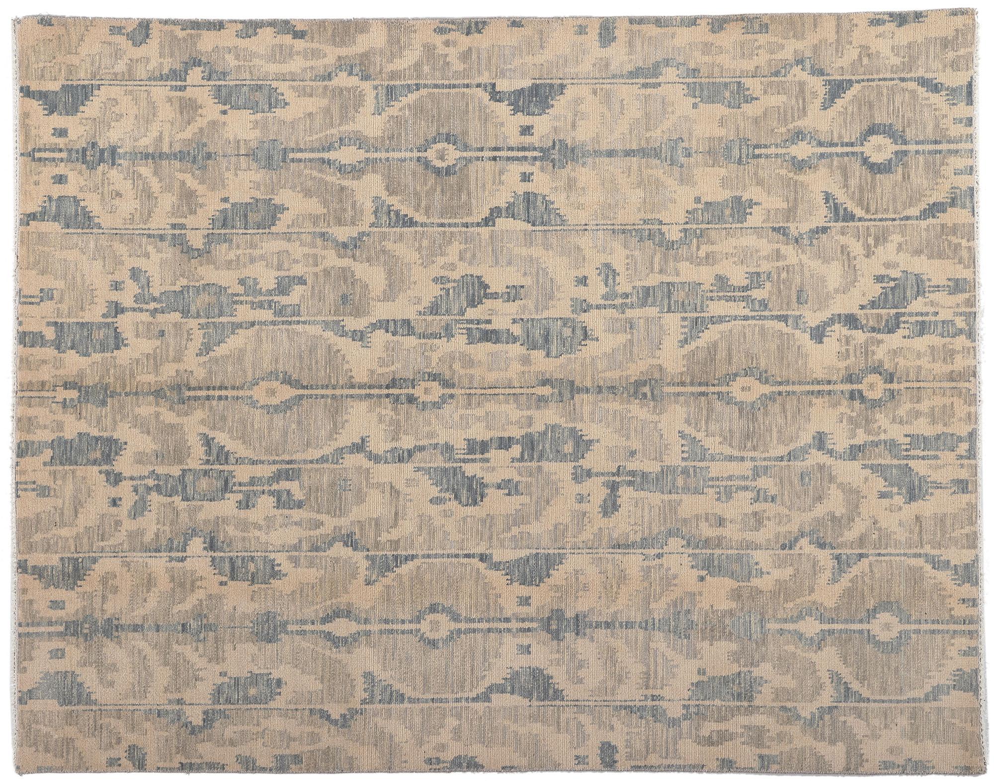 New Transitional Ikat Rug, Timeless Style Meets Global Chic For Sale 2