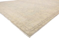 New Transitional Khotan Rug with Colonial Revival Style, Cozy Cottage Vibes
