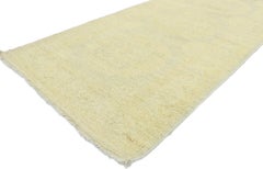 New Transitional Khotan Style Hallway Runner with Pomegranate Design