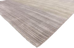 New Transitional Ombre Area Rug with French Country and Cottage Style