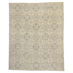 New Transitional Style Area Rug with Geometric Pattern