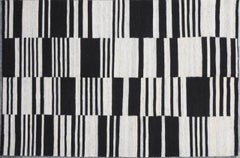 Nuovo Rug & Kilim dal design tribale intrecciato a mano, dimensioni 6ft 6in x 9ft 10in