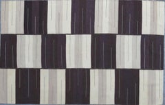 Nuovo Rug & Kilim dal design tribale intrecciato a mano, dimensioni 6ft 6in x 9ft 10in