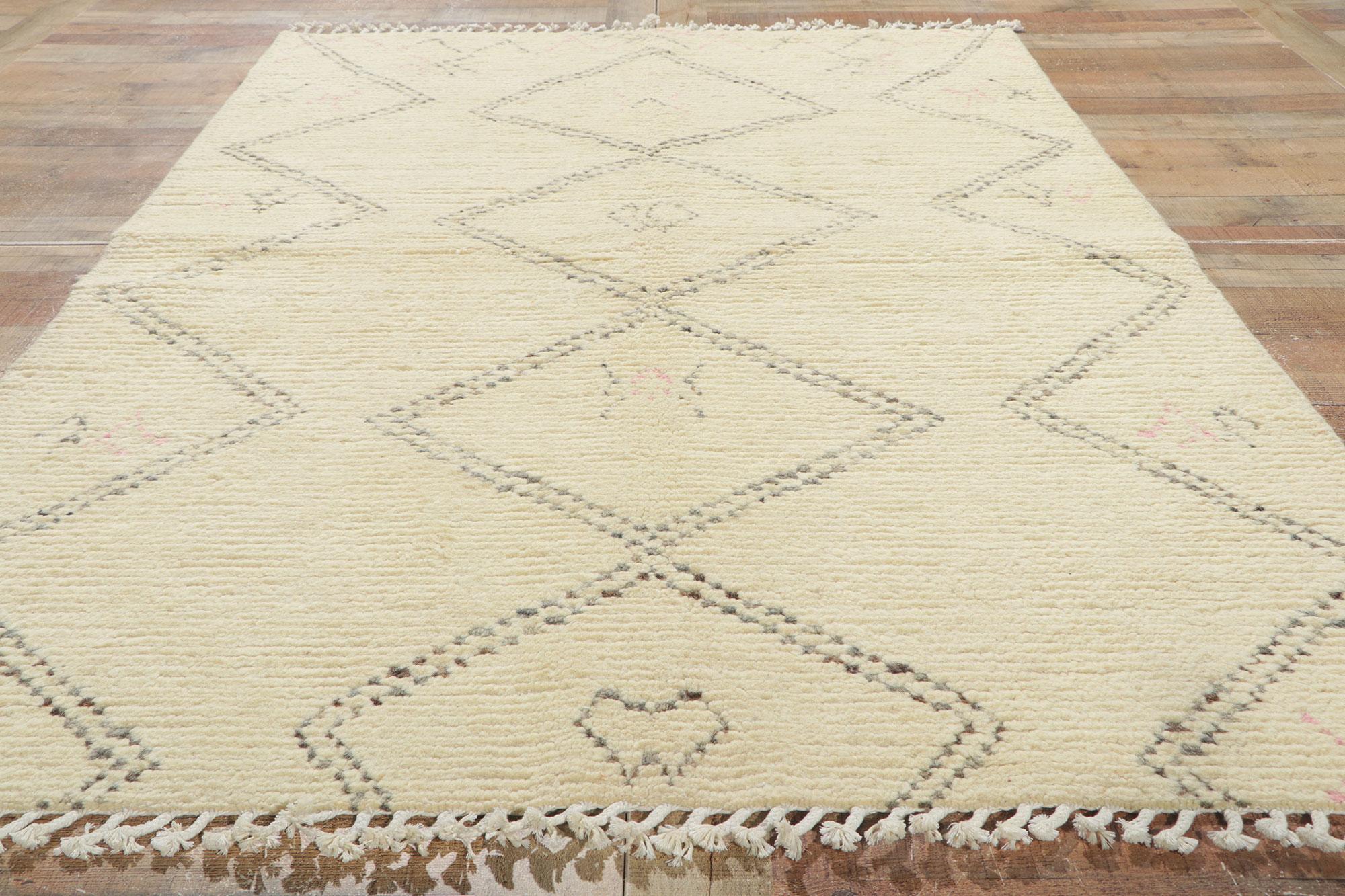 New Tribal Moroccan Area Rug For Sale 1