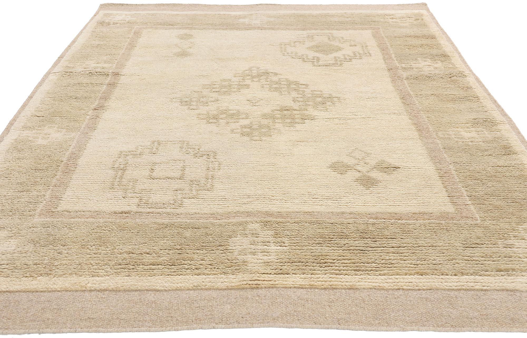 Bohémien Tappeto Tribal Serenity Modern Moroccan, 05'03 x 08'01 in vendita