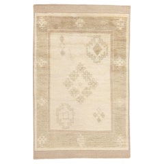 New Tribal Serenity Modern Moroccan Rug, 05'03 x 08'01