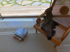 New Turkish Kilim, Undyed Natural Wool, Flatweave Rug, Plain Camel