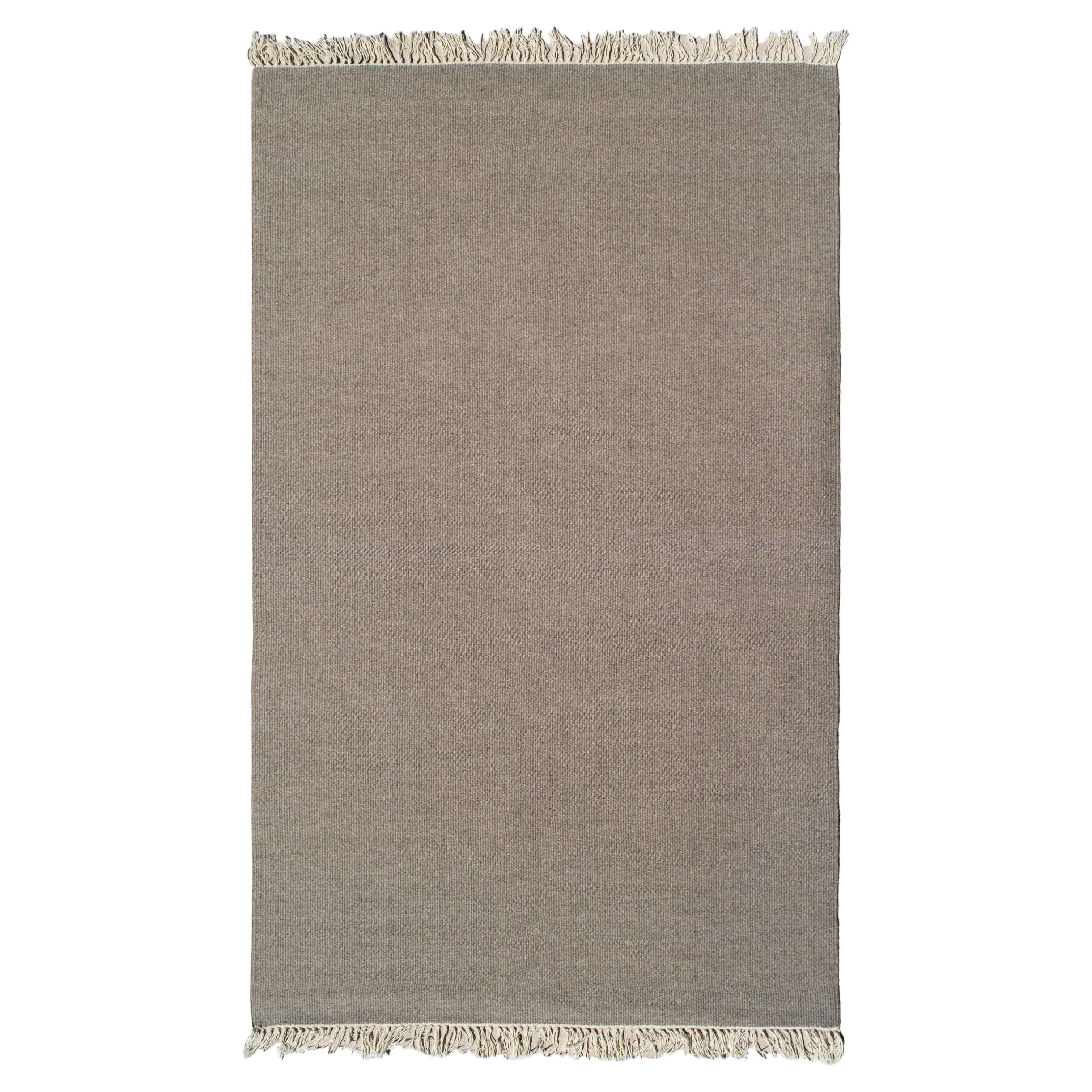 Vintage Persian Heriz Rug with Mid-Century Modern Style For Sale at 1stDibs