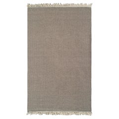 New Turkish Kilim, Undyed Natural Wool, Flatweave Rug, Plain Camel