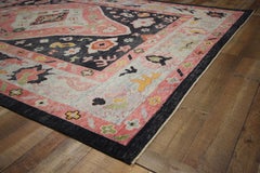 New Turkish Oushak Area Rug with Modern Abstract Design