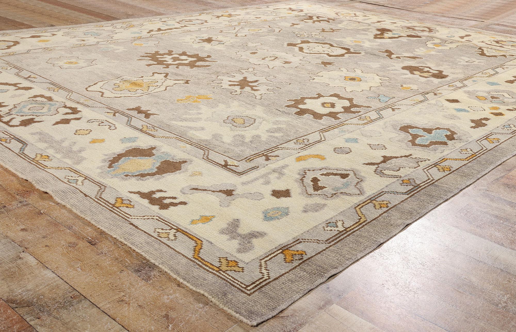 neutral turkish rug