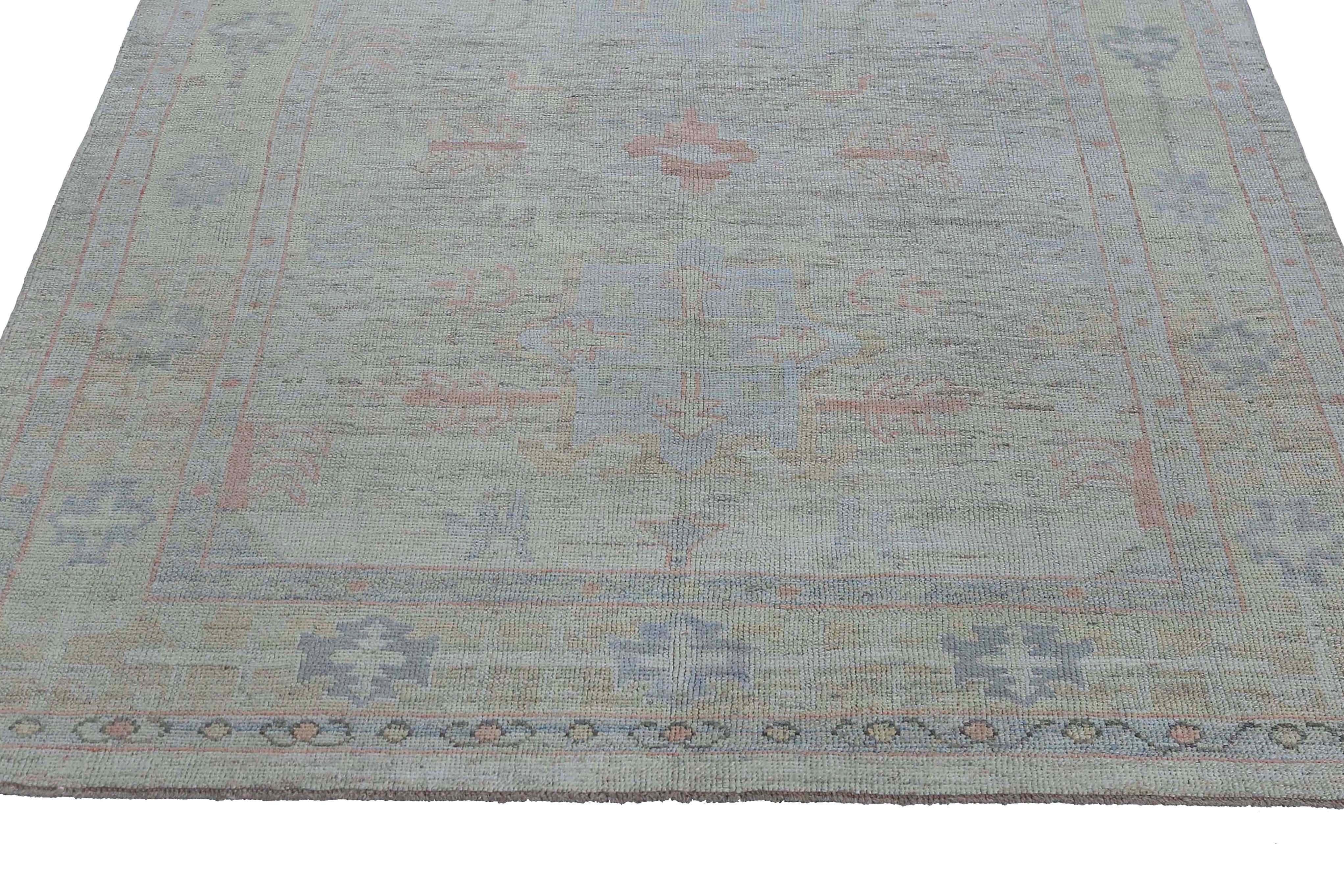 New Turkish Oushak Rug For Sale 5