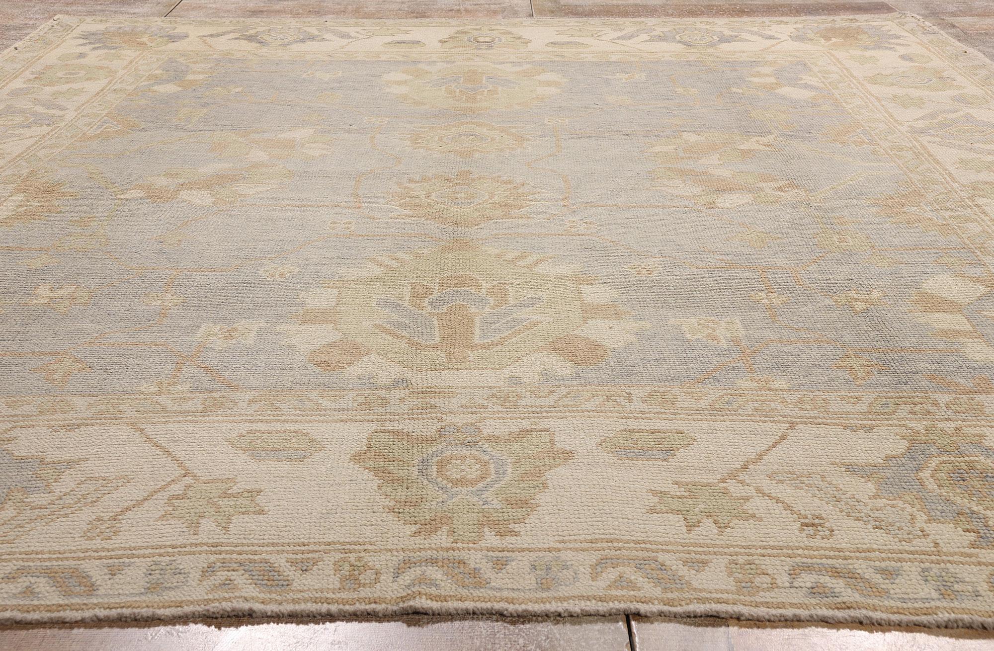 Neuer türkischer Oushak-Teppich im Zustand „Neu“ im Angebot in Dallas, TX