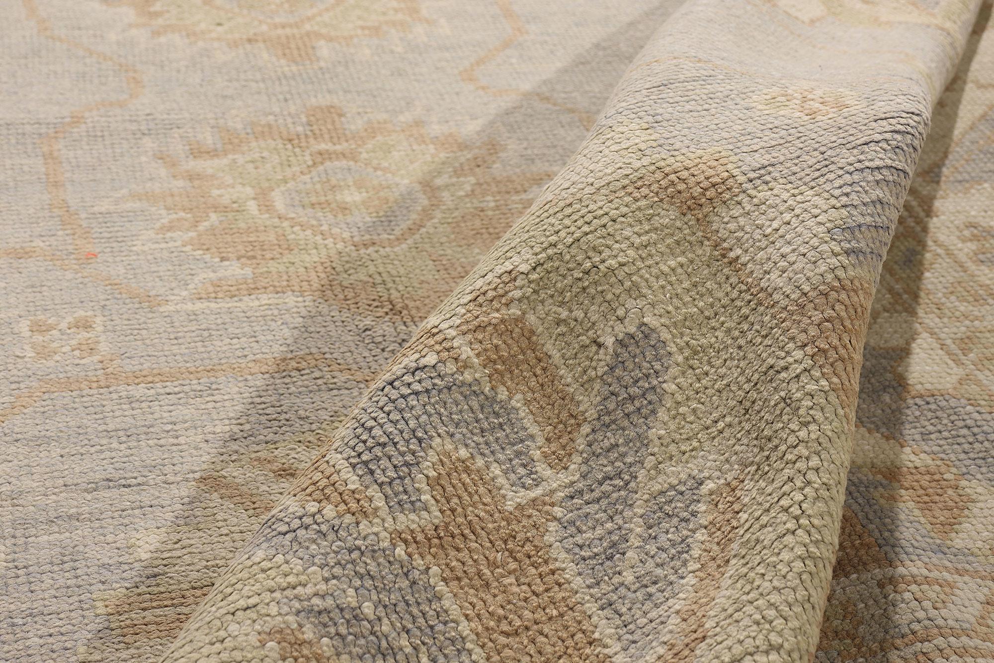 Neuer türkischer Oushak-Teppich im Angebot 4