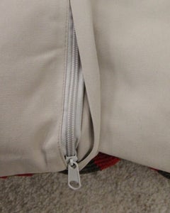 Türkisches Teppich Kissen, Geometrisches Kelim-Kissenbezug