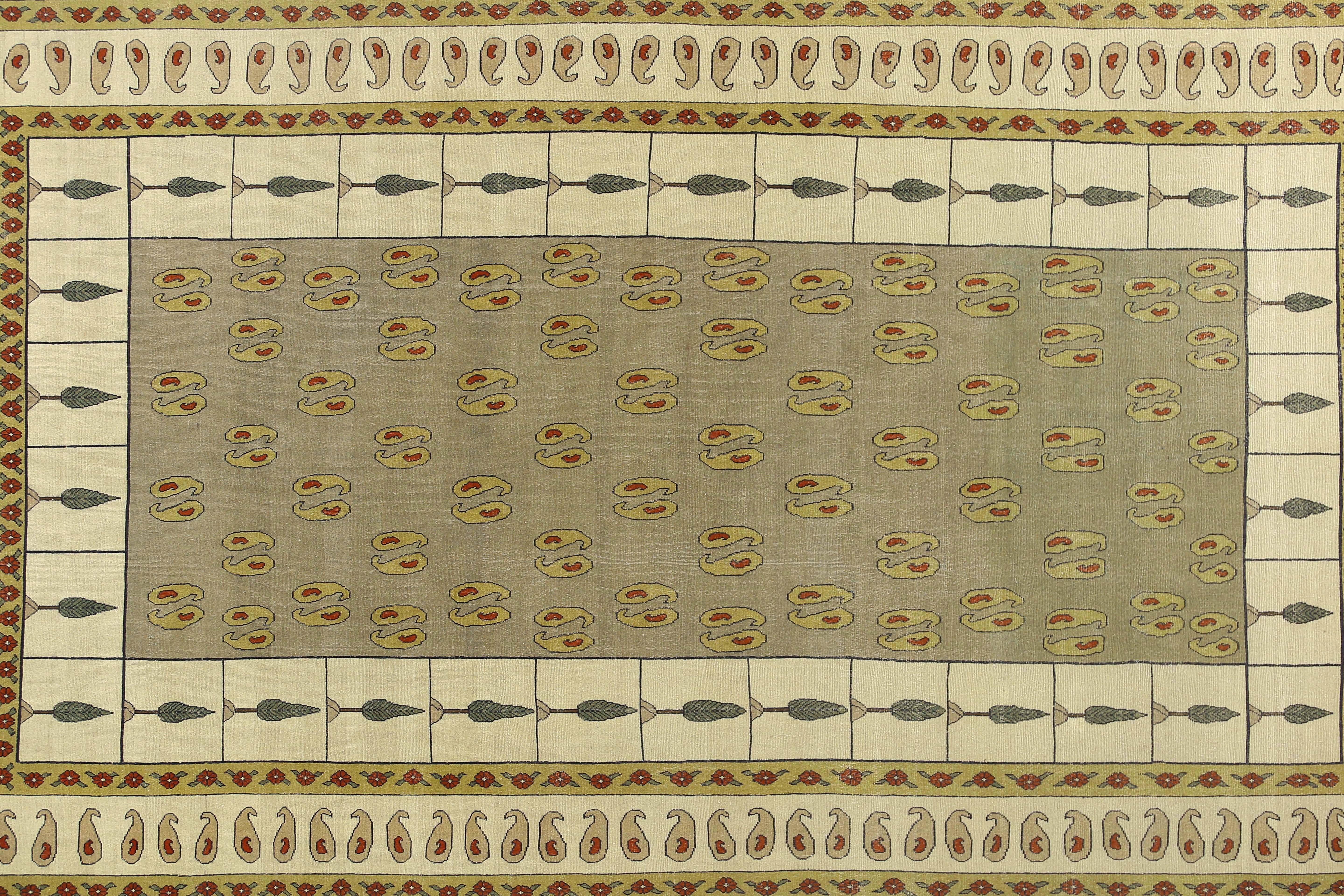 Nouveau tapis de couloir turc avec symbolisme Yin Yang en vente 4