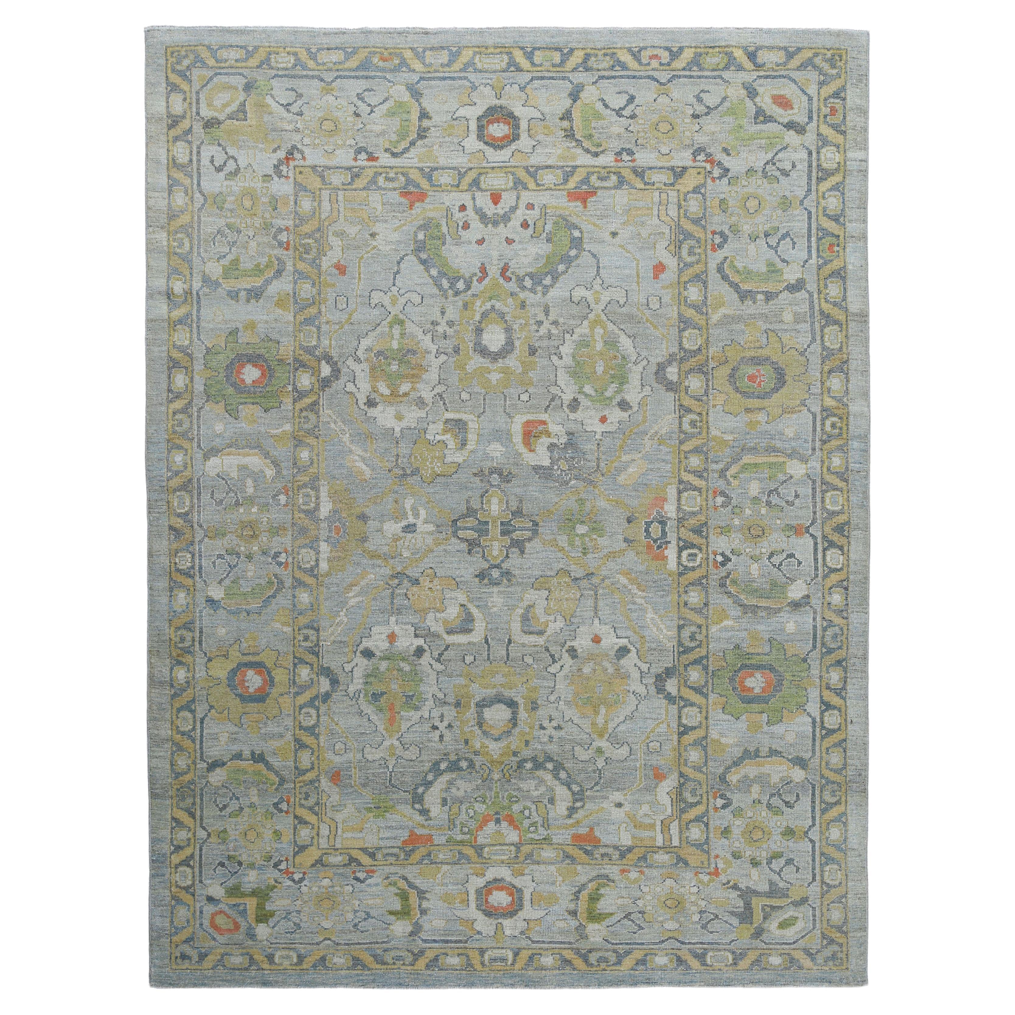 New Turkish Sultanabad Rug For Sale