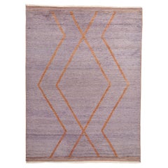 New Twilight Horizon Modern Moroccan Rug, 09'02 x 12'02