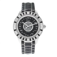 New Unisex Christian Dior Christal Diamond Automatic Watch