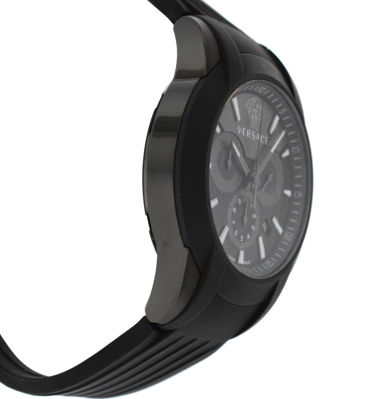 Modern New Unisex Versace Character Ceramic Steel Quartz Watch