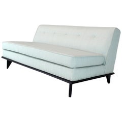 New Upholstery John Widdicomb Mid Century Modern Loveseat Couch