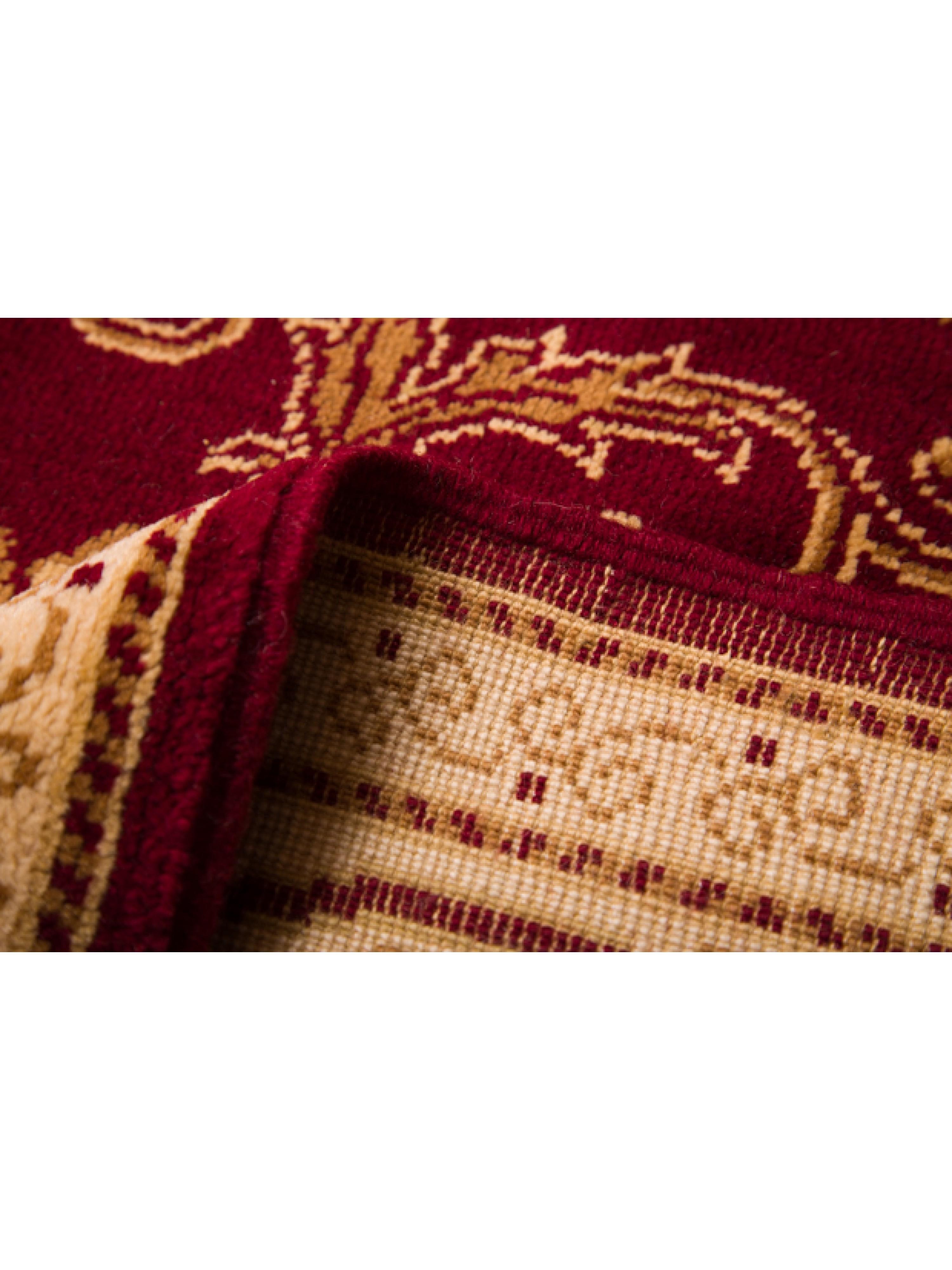 Handgewebter Oushak-Ushak-Teppich aus türkischer Zentral Anatolischer Wolle, handgewebt (Handgeknüpft) im Angebot